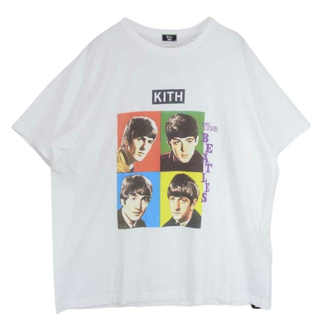 【新品L】Kith for The Beatles Vintage Tee 白