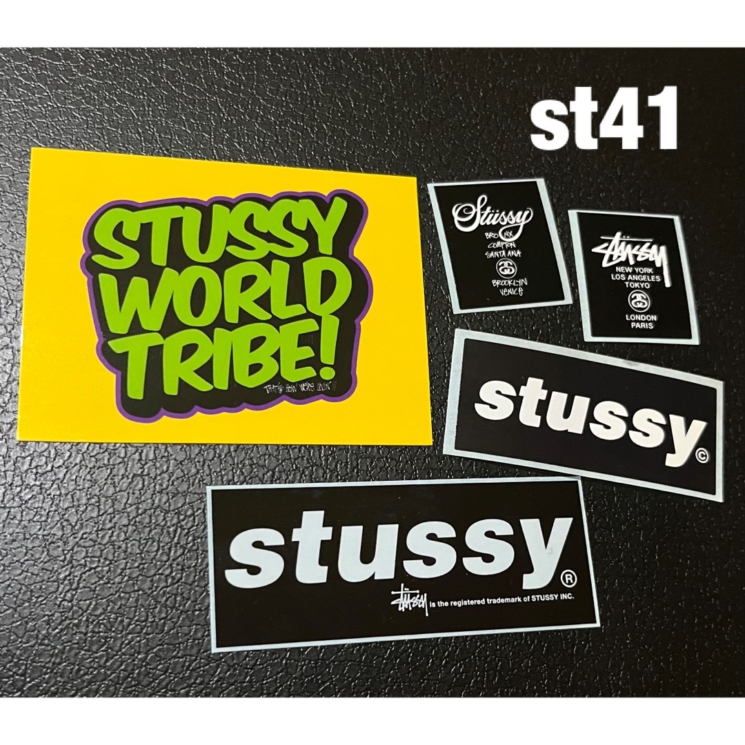 STUSSY(ステューシー)のSTUSSY Sticker ステューシーステッカー ■st41 メンズのファッション小物(その他)の商品写真