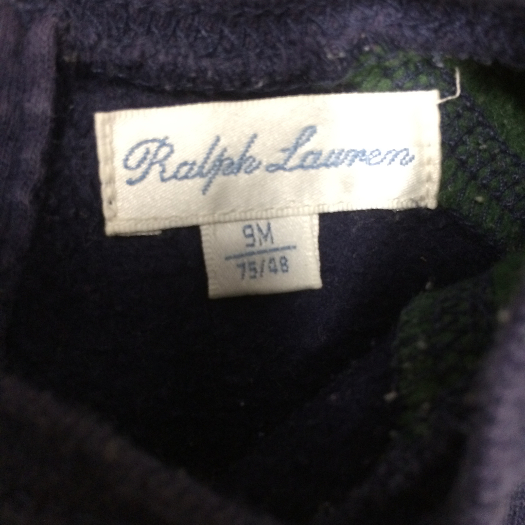 POLO RALPH LAUREN(ポロラルフローレン)のPOLO Ralph Lauren ベビー  ロンパース 9M   秋冬   キッズ/ベビー/マタニティのベビー服(~85cm)(ロンパース)の商品写真