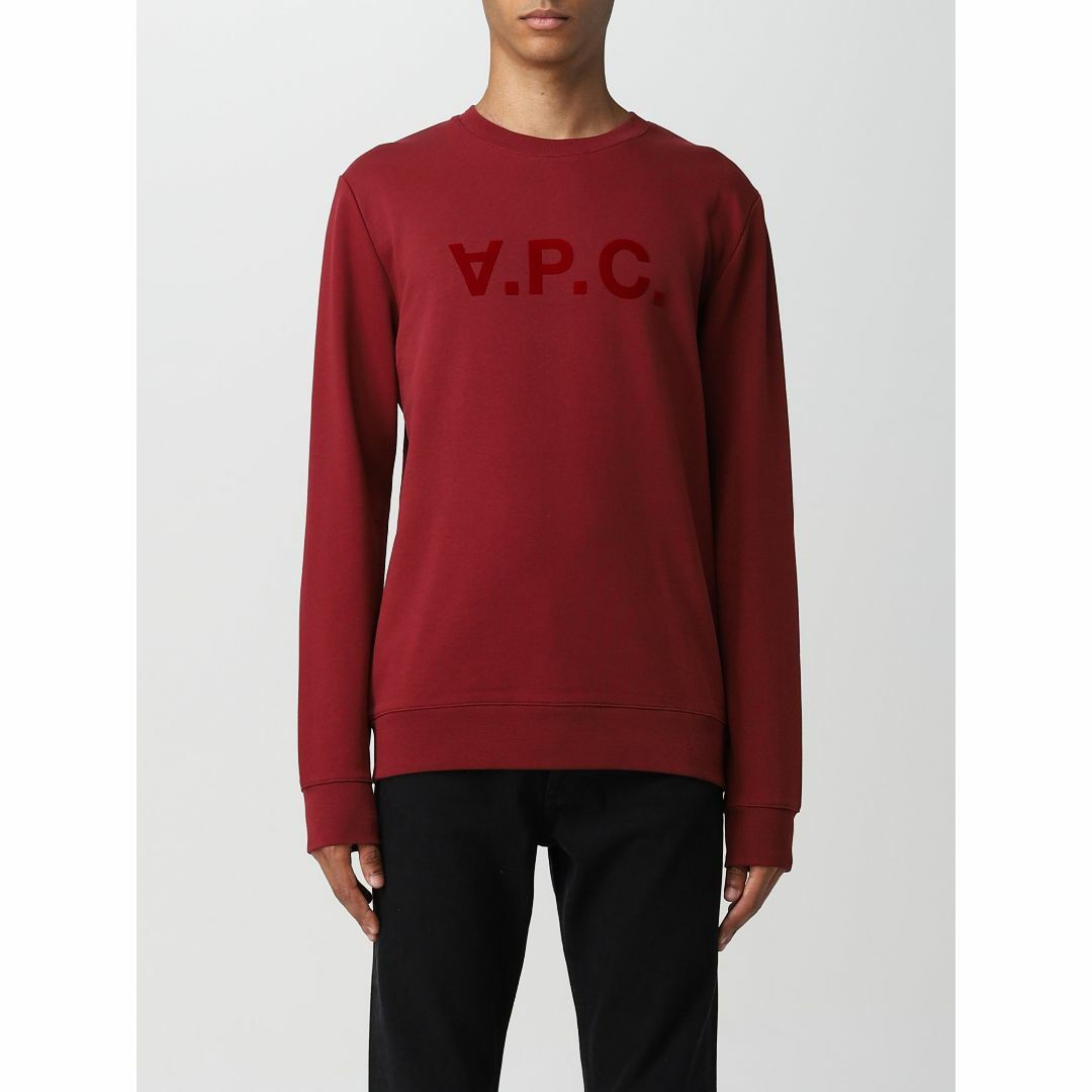 A.P.C(アーペーセー)のAPC VPC SWEAT ロゴ スウェット bordeaux ボルドー S メンズのトップス(スウェット)の商品写真