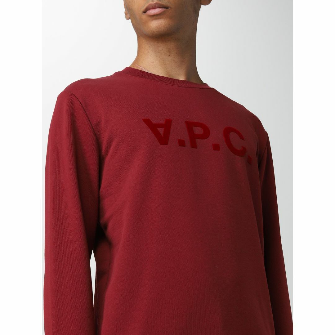 A.P.C(アーペーセー)のAPC VPC SWEAT ロゴ スウェット bordeaux ボルドー S メンズのトップス(スウェット)の商品写真