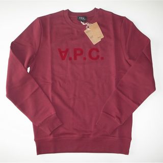 美品【A.P.C.】30周年 HIVER87タグ 反転ロゴ スウェット