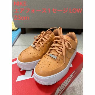 ナイキ(NIKE)のNIKE ナイキ　エア　フォース1 セージ　LOW 23cm オレンジ(スニーカー)