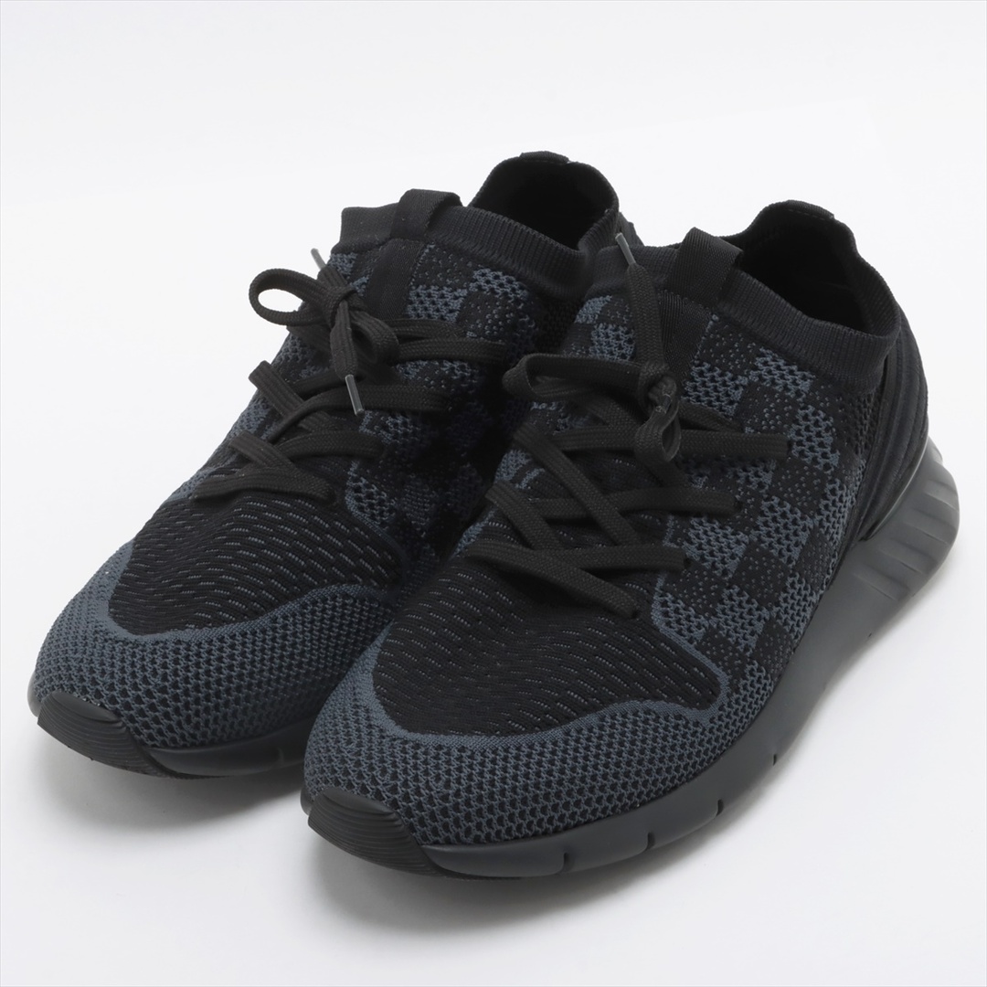 LOUIS VUITTON(ルイヴィトン)のヴィトン ファストレーンライン ニット 6 ブラック×グレー メンズ スニ メンズの靴/シューズ(スニーカー)の商品写真