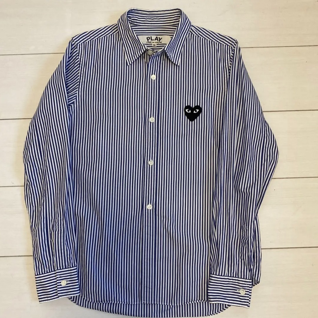 PLAY COMME DES GARÇONS ストライプシャツ-