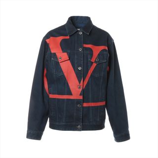 ヴァレンティノ(VALENTINO)のヴァレンティノ  コットン×ポリエステル 36 ネイビー レディース その(その他)