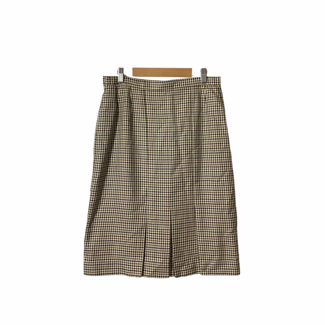 【Burberrys】 WILLIAM BROWN チェック柄スカートスーツ