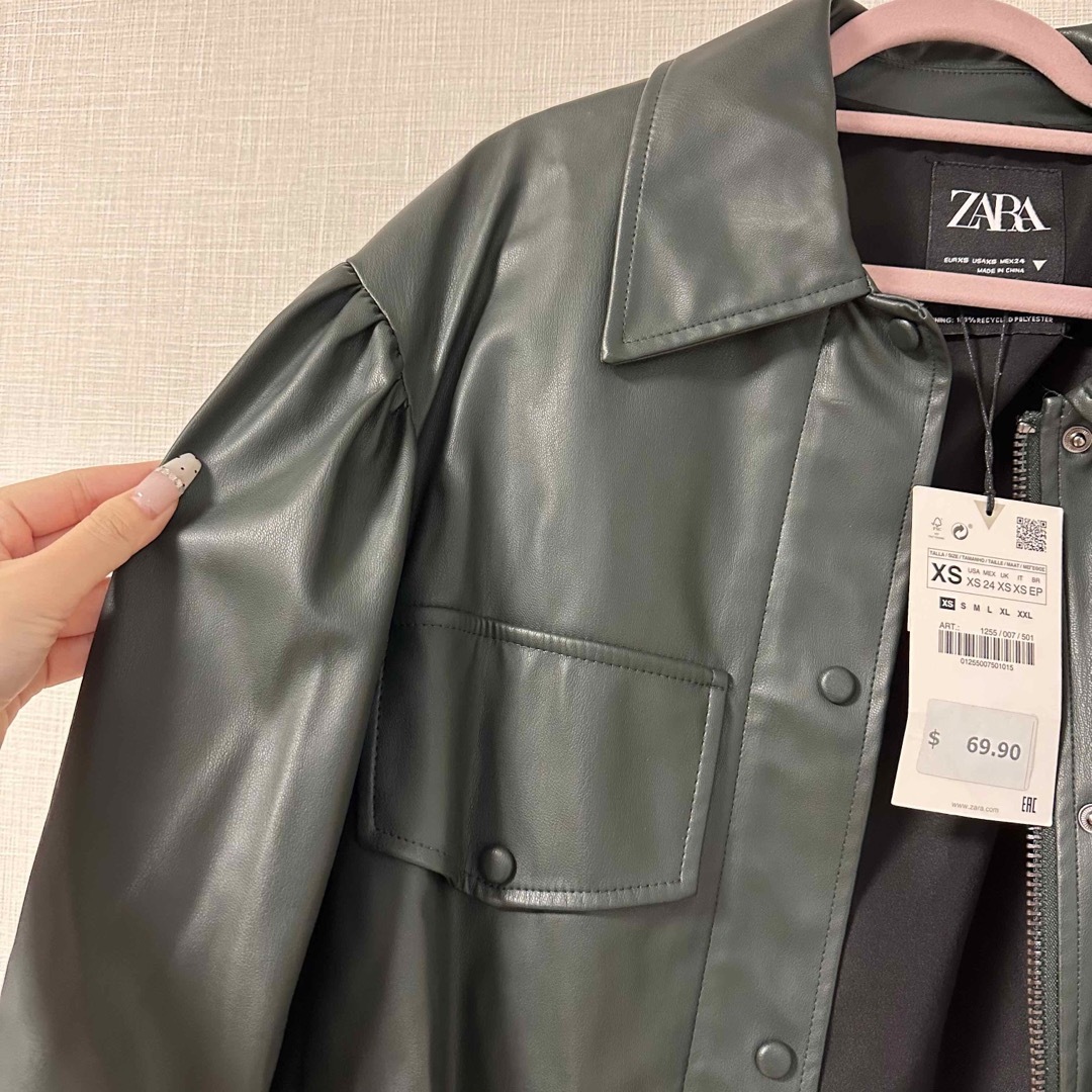 ZARA   レザージャケット　新品未使用 2