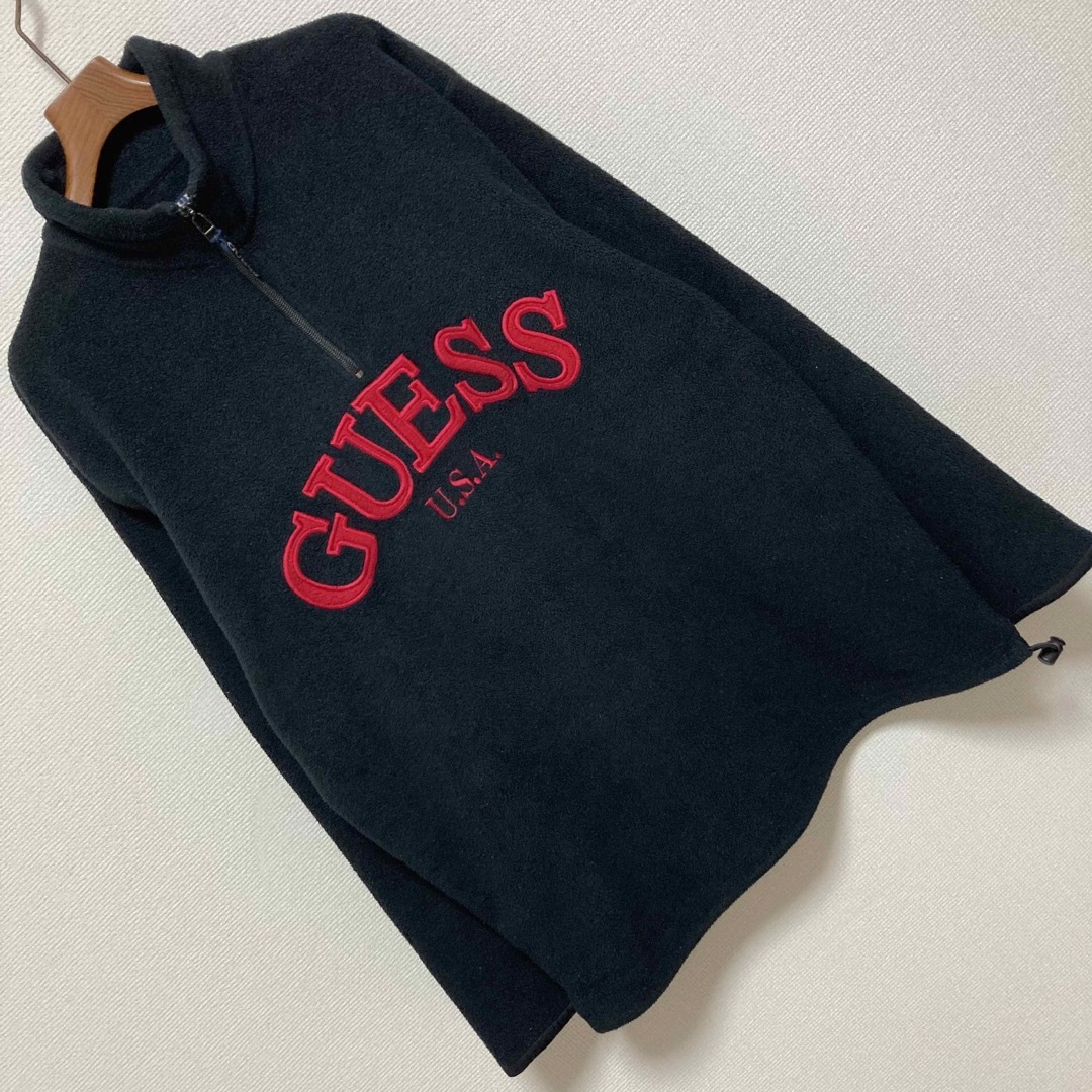 GUESS(ゲス)の90s Vintage■GUESS ゲス■ハーフジップ フリース ジャケット L メンズのジャケット/アウター(その他)の商品写真