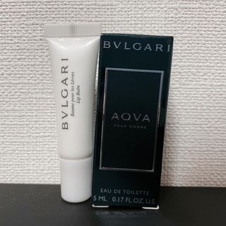 ブルガリ(BVLGARI)の【新品未使用】ブルガリ香水&リップ男性用(香水(男性用))