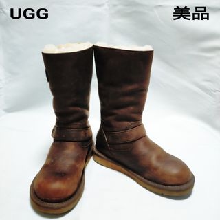 アグ(UGG)の【美品】廃盤！ UGG アグ ケンジントン エンジニアブーツ 22cm(ブーツ)