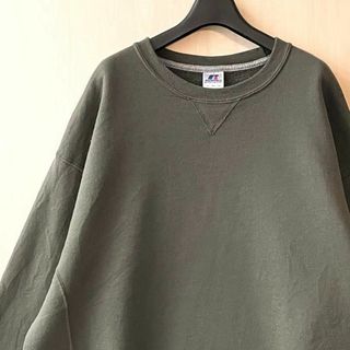 00s- ラッセルアスレチック ノームコア スウェット 無地 裏起毛 古着- 00s- ラッセルアスレチック ノームコア スウェット 無地 裏起毛 古着-