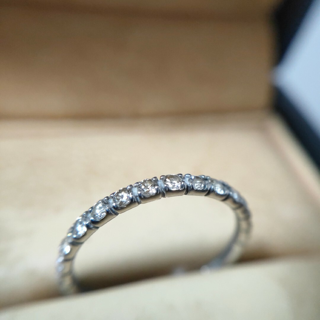 pt900  ダイヤモンド リング  0.30ct  エタニティリング レディースのアクセサリー(リング(指輪))の商品写真