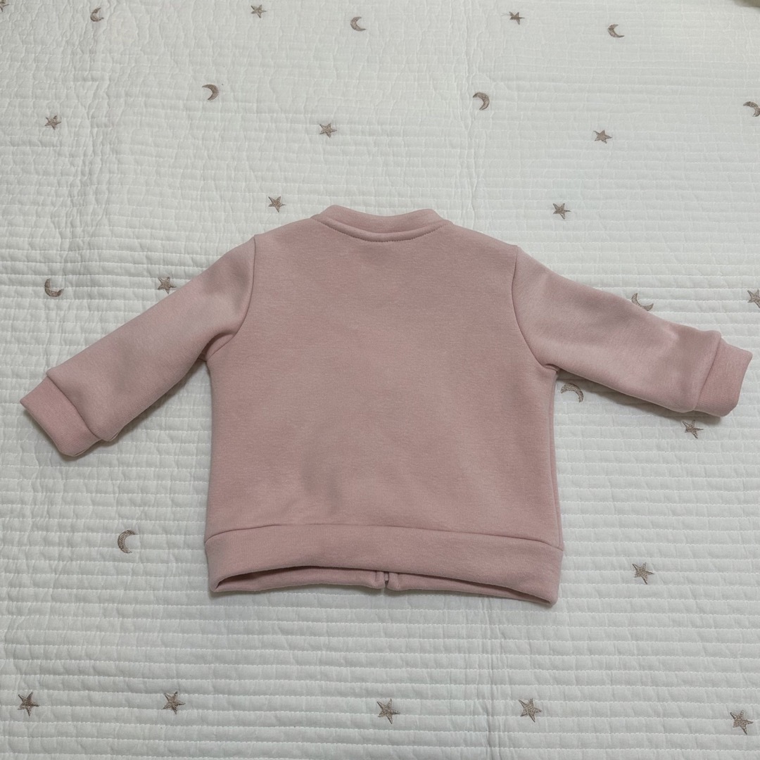 babyGAP(ベビーギャップ)の【70cm】baby gap ピンク　アウター　ブラナンベア キッズ/ベビー/マタニティのベビー服(~85cm)(ジャケット/コート)の商品写真