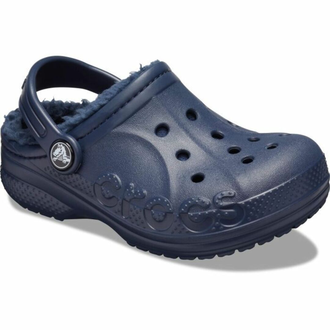 crocs(クロックス)の新品 18.5cm ★ crocs クロックス バヤ ラインド クロッグ ボア付 キッズ/ベビー/マタニティのキッズ靴/シューズ(15cm~)(サンダル)の商品写真