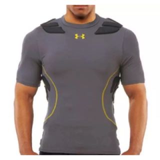 アンダーアーマー(UNDER ARMOUR)のUA “アーマーライトステルスインパクトトップLGサイズ 新品・未使用”(アメリカンフットボール)