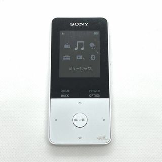 ソニー(SONY)のSONY WALKMAN Sシリーズ NW-S315 ホワイト 16GB ⑰(ポータブルプレーヤー)