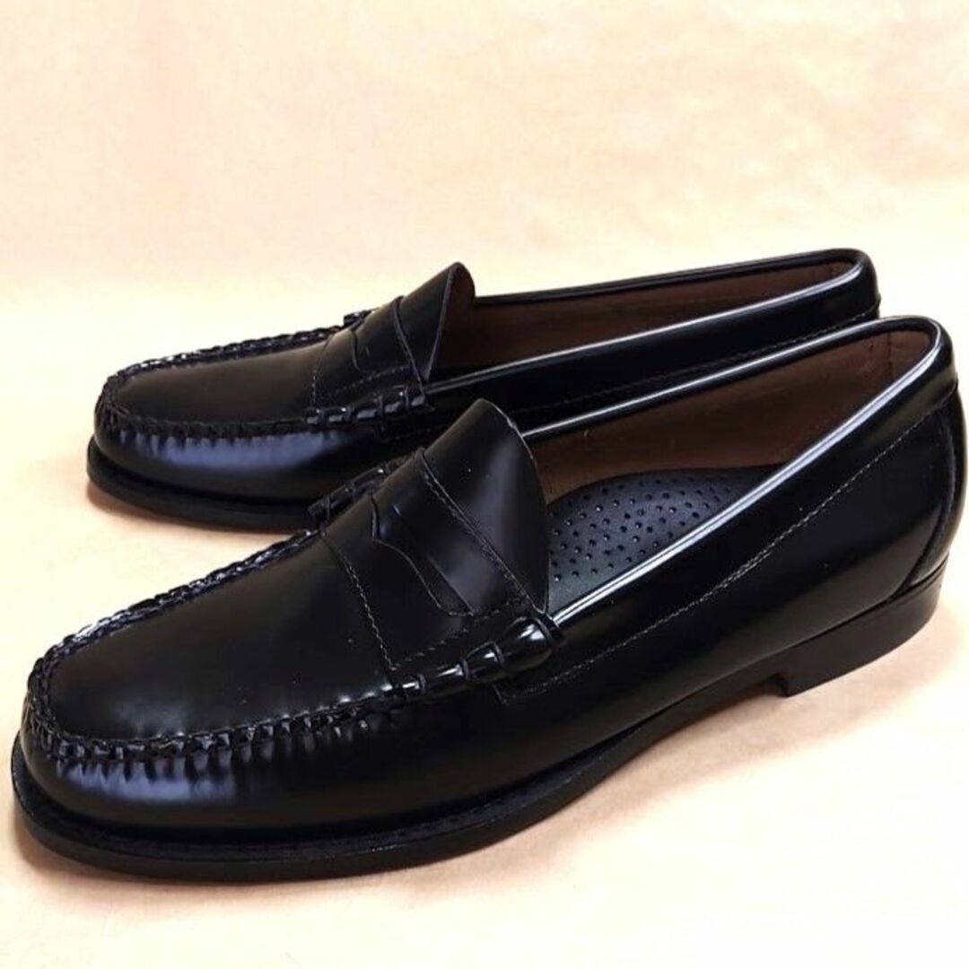 G.H.Bass ローファー LARSON BAZ1W001 黒 US8.5D-