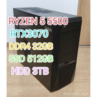 ゲームPC/i7 8700K/32G/GTX1070Ti/SSD＋HDD/#94-