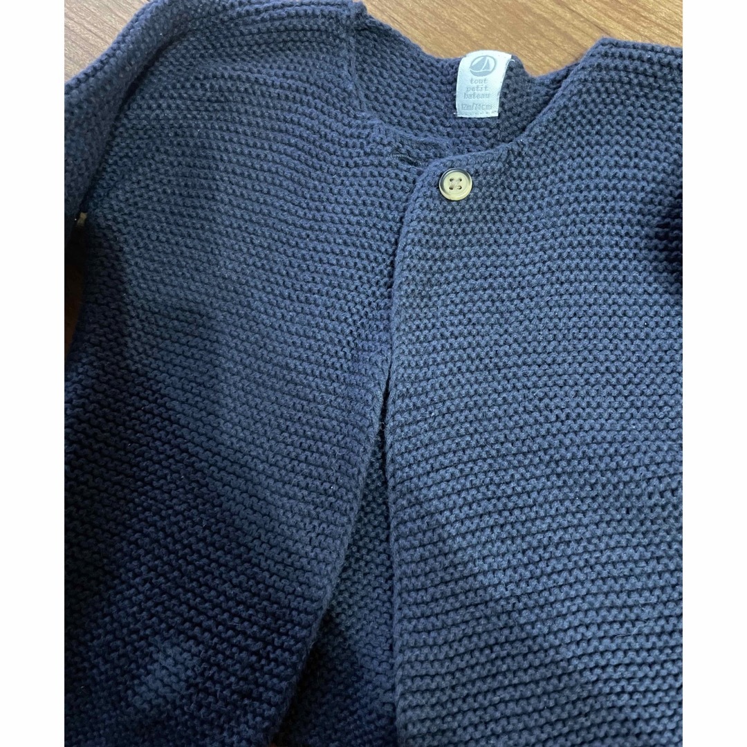 PETIT BATEAU(プチバトー)のプチバトー  カーディガン キッズ/ベビー/マタニティのベビー服(~85cm)(カーディガン/ボレロ)の商品写真