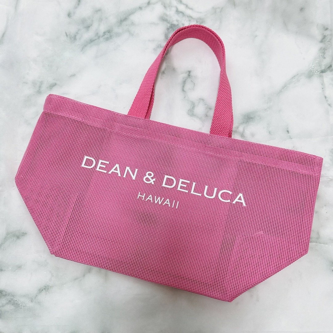 Dean＆Deluca　ハワイ限定　ピンク　メッシュトート　SとL  新品