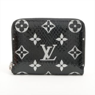 ルイヴィトン(LOUIS VUITTON)のヴィトン ジッピーコイン パース   ブラック レディース コインケース(コインケース)