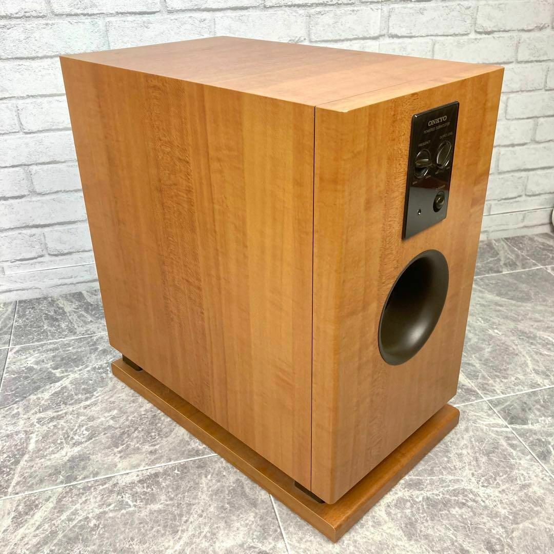 ONKYO オンキョー アンプ内蔵 サブウーファー SL-105 - アンプ ONKYO オンキョー アンプ内蔵 サブウーファー SL-105 - アンプ