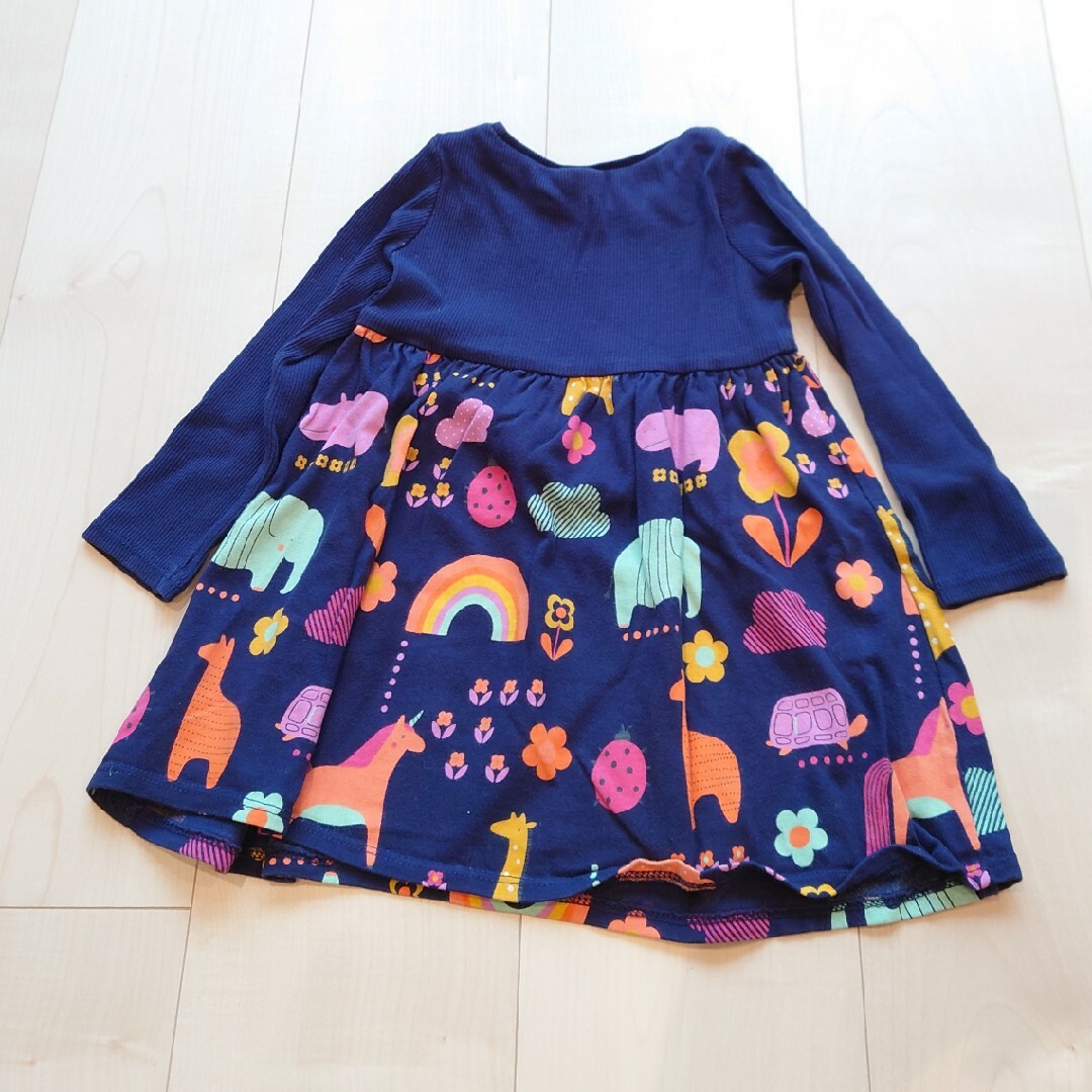 NEXT(ネクスト)のnext ワンピース　9-12M 記名なし　匿名配送 キッズ/ベビー/マタニティのベビー服(~85cm)(ワンピース)の商品写真