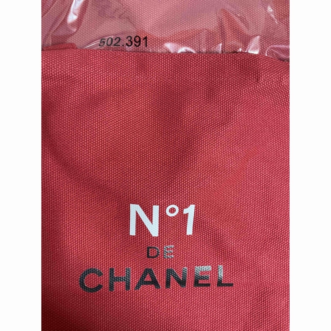 シャネル N°1 DE CHANEL トートバッグ レッド 1個