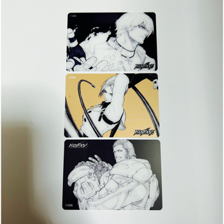 エスエヌケイ(SNK)のKOFXV クリアカード 3枚セット K' ウィップ マキシマ(その他)
