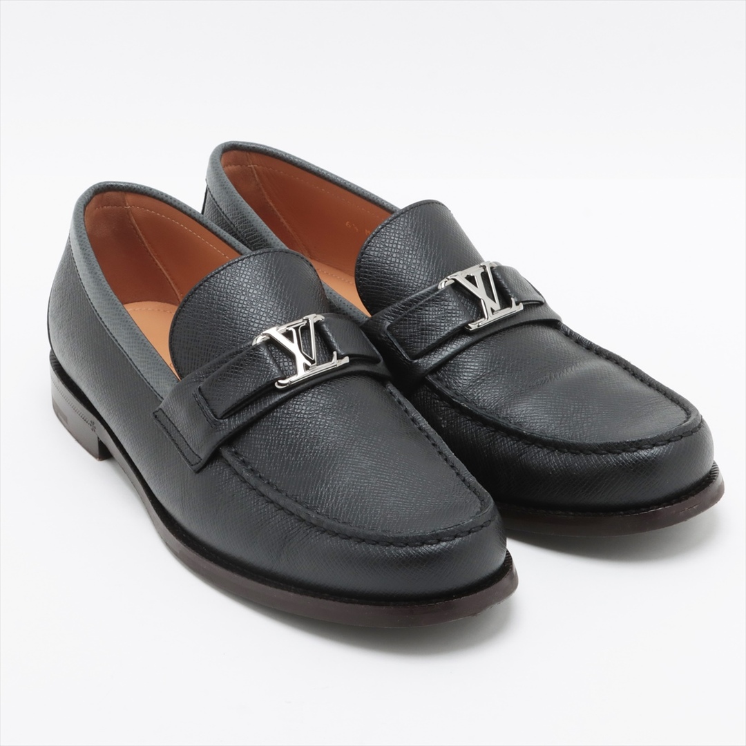 LOUIS VUITTON(ルイヴィトン)のヴィトン メジャーライン レザー  ブラック メンズ ローファー メンズの靴/シューズ(その他)の商品写真