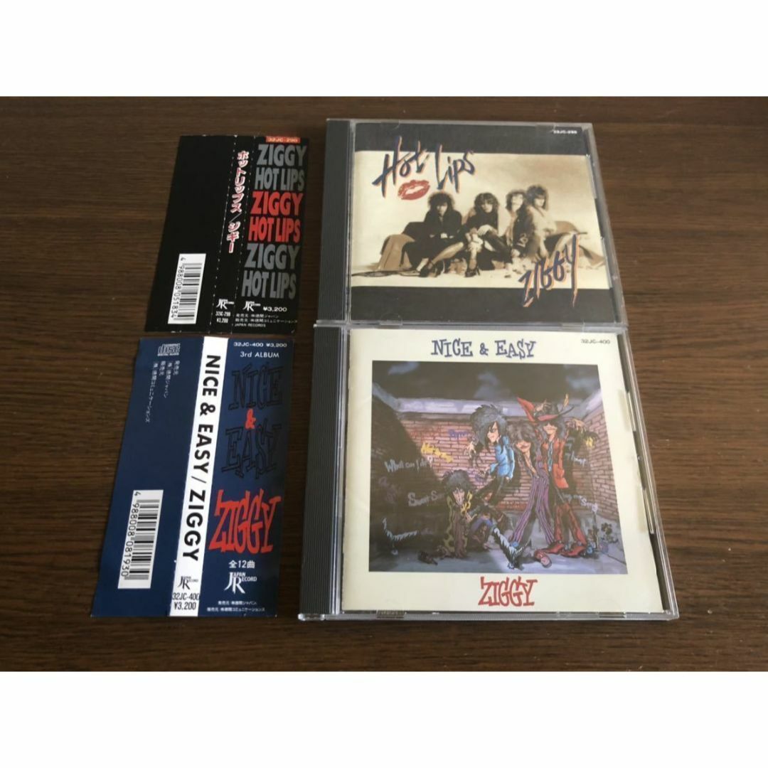 ジギー 旧規格2タイトルセット 消費税表記なし 帯付属 ZIGGY エンタメ/ホビーのCD(ポップス/ロック(邦楽))の商品写真