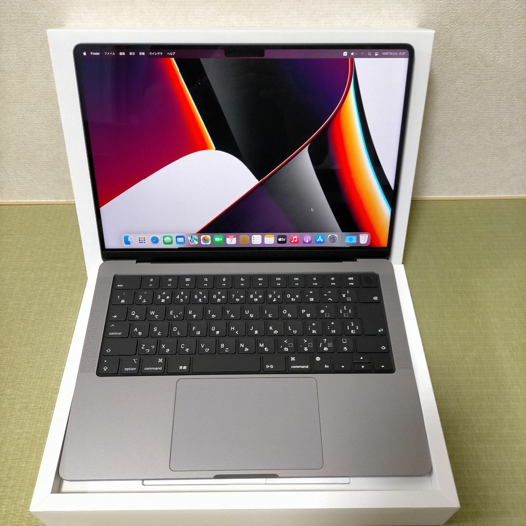 14インチMacBook Pro M1 Pro 2021 16GB/512GB スマホ/家電/カメラのPC/タブレット(ノートPC)の商品写真