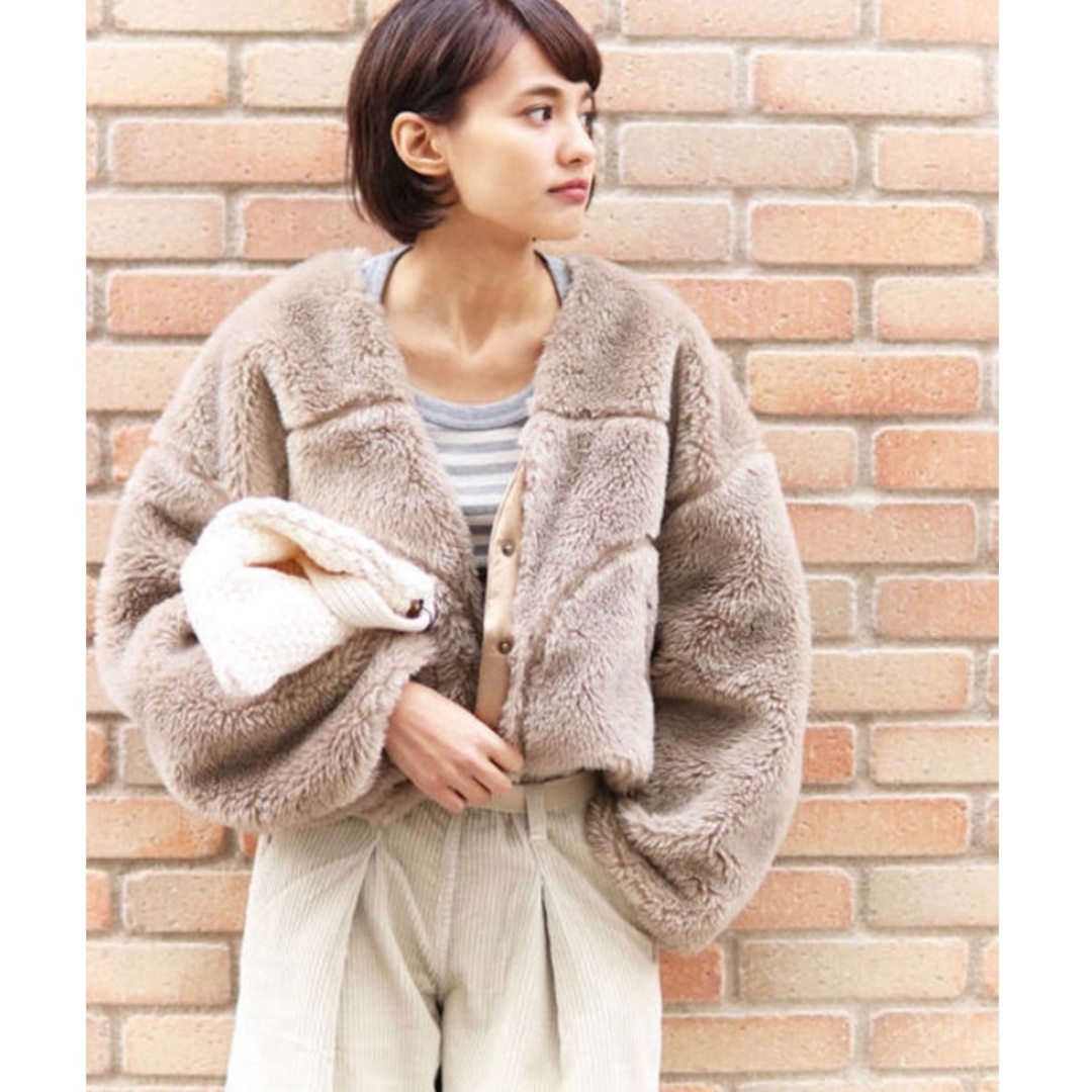 CANAL JEAN - 定価￥22,680【美品】RED CHOP WORKS ボアブルゾン