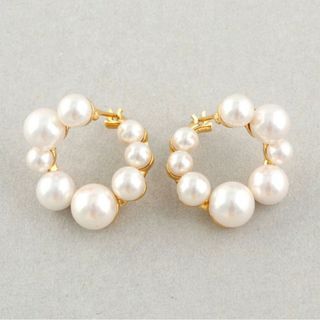 ジュエッテ(Jouete)のJouete(ジュエッテ) パール サークルピアス(ピアス)