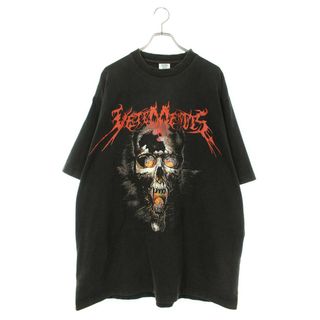 【名作】vetements ヴェトモン Tシャツ スカル ブラック メンズ S