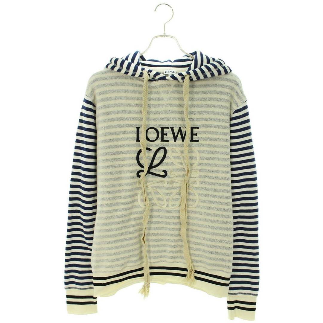 LOEWE ロエベ　ボーダー　パーカー　hoodie メンズ