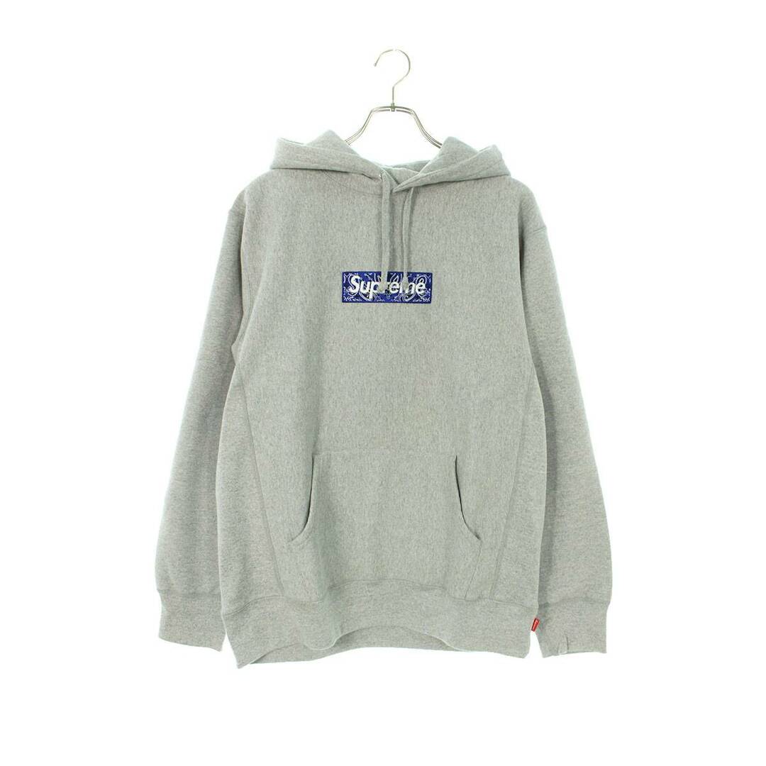 メンズL Bandana Box Logo Hooded Sweatshirt