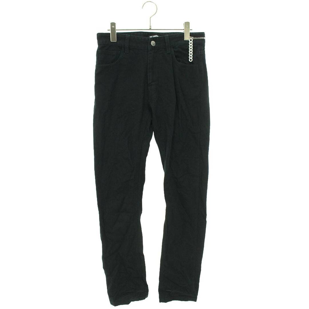 RAF SIMONS(ラフシモンズ)のラフシモンズ  20AW  SLIM FIT DENIM PANTS WIT BIG ZIP 202-310-10130 ジップ装飾スリムフィットデニムパンツ メンズ 28インチ メンズのパンツ(デニム/ジーンズ)の商品写真