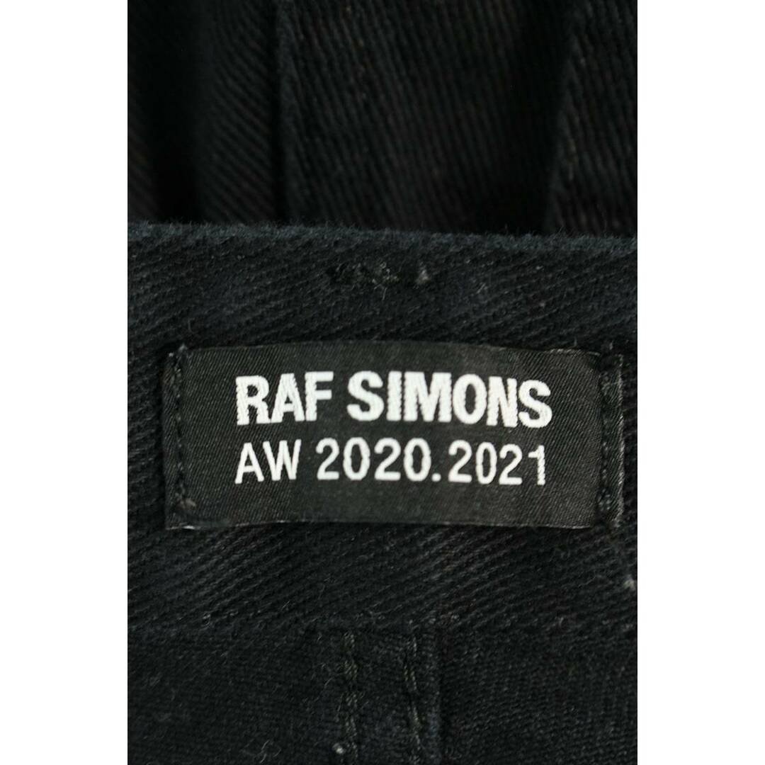 RAF SIMONS(ラフシモンズ)のラフシモンズ  20AW  SLIM FIT DENIM PANTS WIT BIG ZIP 202-310-10130 ジップ装飾スリムフィットデニムパンツ メンズ 28インチ メンズのパンツ(デニム/ジーンズ)の商品写真