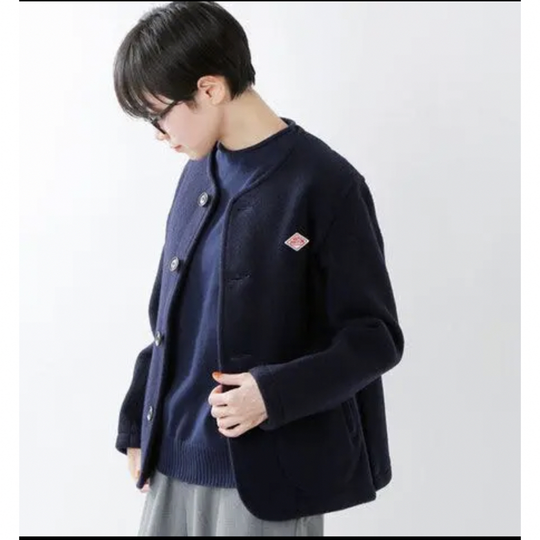新品タグ付き!DANTON ウールモッサノーカラーコート | フリマアプリ ラクマ