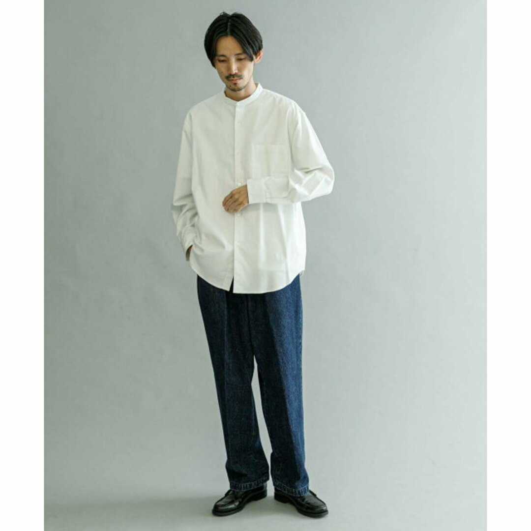 URBAN RESEARCH - 【WHITE】【S】『UR TECH』バンドカラーシャツの通販