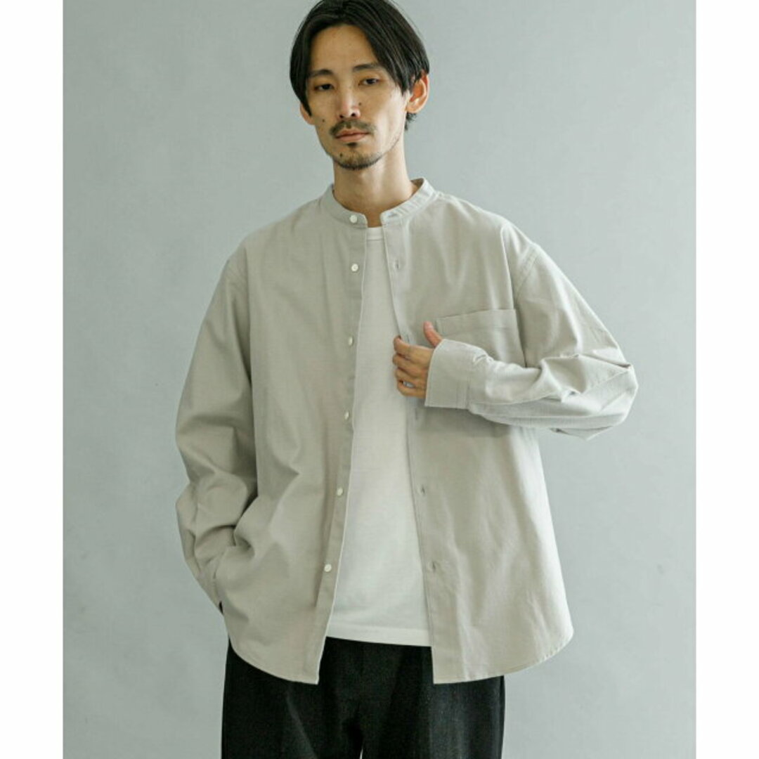 URBAN RESEARCH - 【WHITE】【S】『UR TECH』バンドカラーシャツの通販