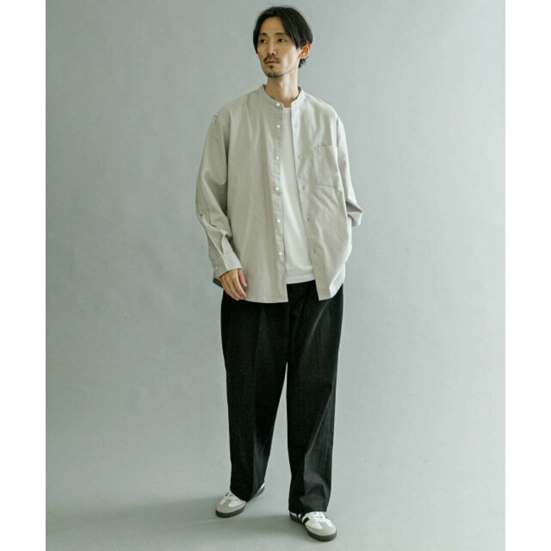 URBAN RESEARCH - 【WHITE】【S】『UR TECH』バンドカラーシャツの通販