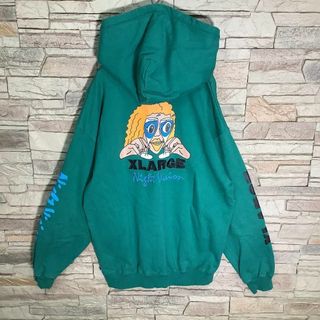 エクストララージ パーカー(メンズ)(グリーン・カーキ/緑色系)の通販