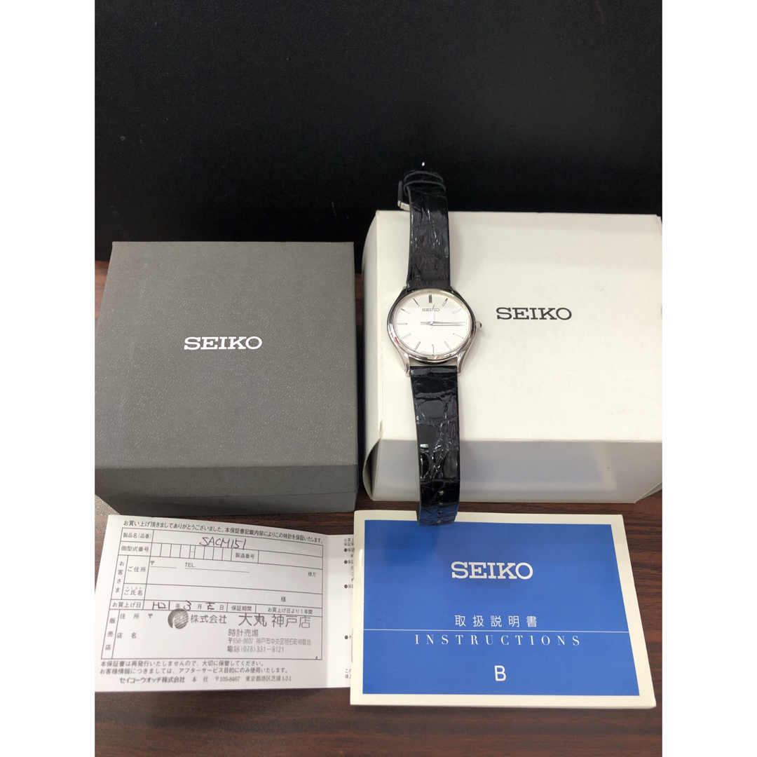 ●セイコー　SEIKO　腕時計　8J41-0AJ0　メンズクォーツ　稼働品