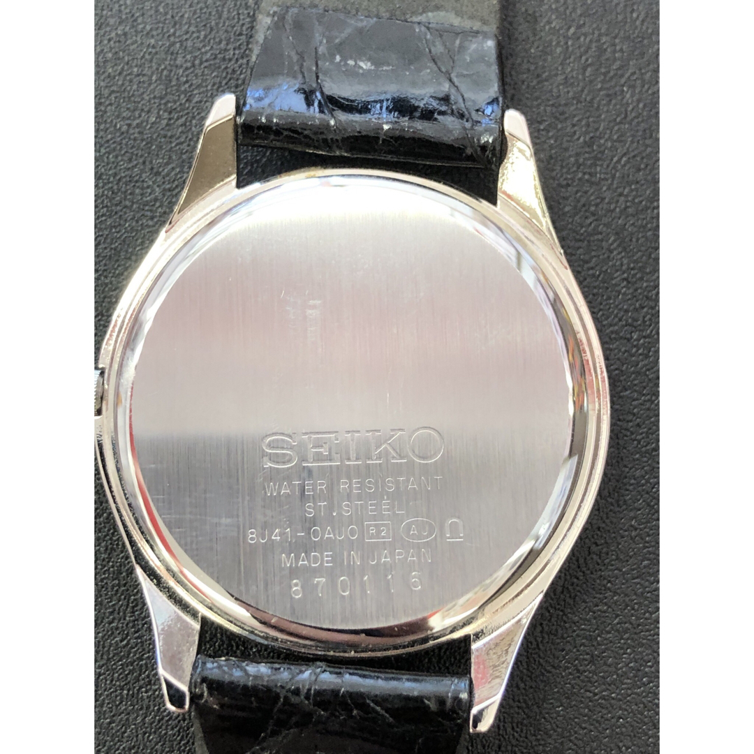 ●セイコー　SEIKO　腕時計　8J41-0AJ0　メンズクォーツ　稼働品