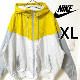 NIKE オーバーサイズ ナイロンジャケット 黄色　2XL