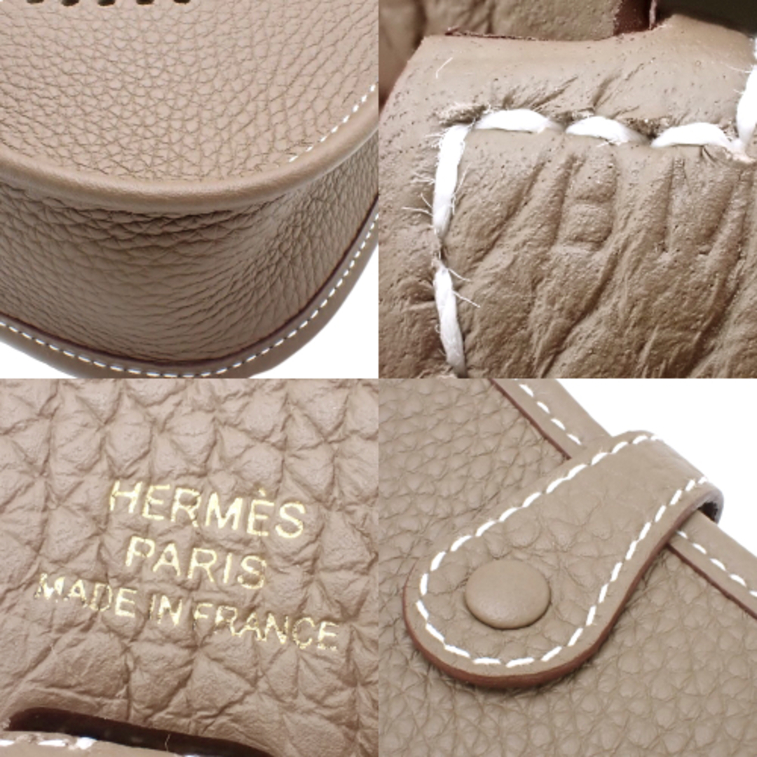 HERMES(エルメス) エブリン TPM アマゾン ショルダーバッグ 肩掛け 斜め掛け トリヨンクレマンス エトゥープ/エトープ  グレージュ ゴールド金具 B刻印 レディース 40803000833【新品】【アラモード】 5