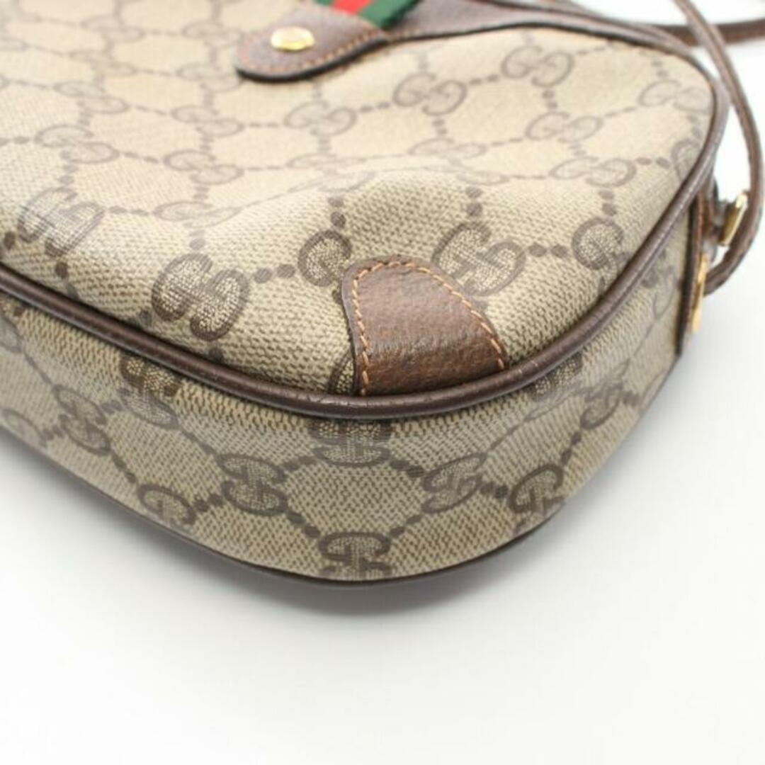 Gucci - オールドグッチ GGプラス シェリーライン ショルダーバッグ